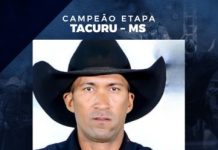 Peão iguatemiense conquista o título de campeão do rodeio na ExpoTAC 2026, em Tacuru