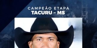 Peão iguatemiense conquista o título de campeão do rodeio na ExpoTAC 2026, em Tacuru