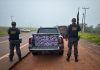 DOF recupera picape furtada e carregada com quase 700 quilos de drogas em Amambai