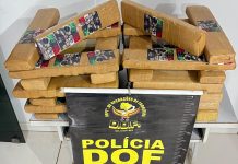 Passageira de carro de aplicativo é presa pelo DOF com malas recheadas de maconha em Maracaju