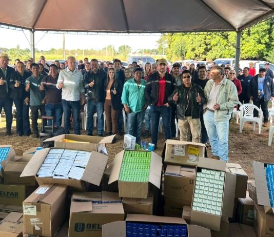 Japorã entregou R$ 150 mil em medicamentos para atender famílias indígenas