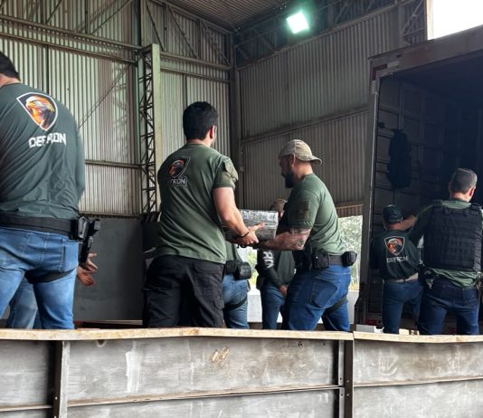 DEFRON coordena incineração de quase 20 toneladas de drogas apreendidas pelas forças de segurança na fronteira