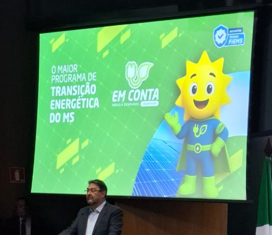 Em Campo Grande, prefeito de Amambai articula parceria com a FIEMS para garantir economia na conta de energia