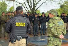 Operação SulMaSSP é lançada em Guaíra para reforçar segurança na fronteira
