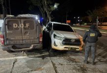 DOF prendeu homem com caminhonete adulterada em Coronel Sapucaia