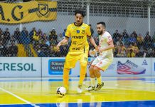 Juventude AG enfrenta o Blumenau Futsal nesta terça pela LNF Silver