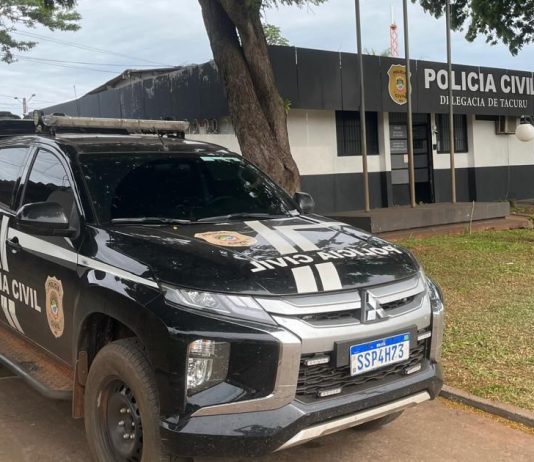 Polícia Civil prende em flagrante autor de violência doméstica em Tacuru
