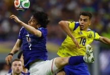 Japão segura empate com a Suécia e pega o Brasil no mata-mata