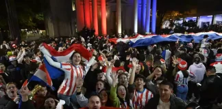 Paraguai terá feriado nacional nesta tera-feira, após eliminar Alemanha na Copa