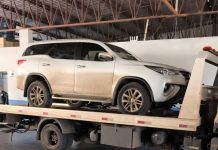 Hilux furtada é recuperada pela Guarda Municipal em Guaíra