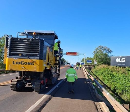 Via Campo conclui primeira semana de intervenções na Ponte Ayrton Senna