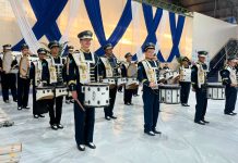 Fanfarra de Iguatemi representa o município em festival no Paraná com mais de 45 integrantes
