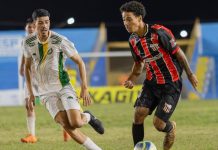 Taveirópolis e São Gabriel empatam em jogo movimentado em Campo Grande