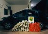 Polícia apreende 119 kg de maconha e veículo abandonado em Guaíra