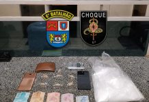 Homem é preso por tráfico de drogas durante operação do Choque em Guaíra