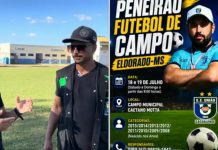 E.C. Bahia terá peneira de futebol em Eldorado