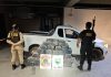 Ação integrada entre PF e PMPR apreende 500 kg de maconha após perseguição em Guaíra