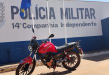 Mundo Novo: Homem preso por conduzir moto com motor furtado