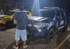 Guarda Municipal e Polícia Militar recupera veículo furtado e prende suspeito em Guaíra