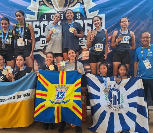 Atletas de Amambai conquistam medalhas nos Jogos Escolares da Juventude de MS