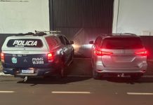 Itaquiraí – Polícia Militar apreende adolescente e recupera em caminhonete furtada no Paraná