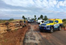Colisão na MS-295 mata mulher de 61 anos e deixa marido gravemente ferido em Tacuru