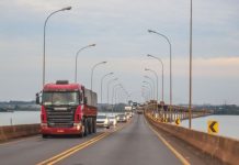 Obras na Ponte Ayrton Senna ocorrem de segunda a quinta com sistema Pare e Siga, informa Via Campo