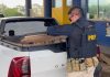 Veículo roubado carregado com cigarros é apreendido pela PRF em Guaíra