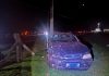 Colisão entre dois carros deixa um ferido na PR-364 em Terra Roxa