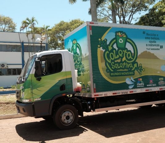 Caminhões da coleta seletiva passam por manutenção e podem causar atrasos no serviço em Mundo Novo