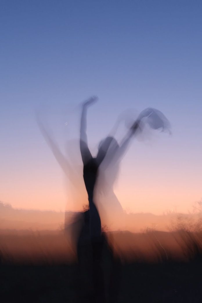 Joshua tree, double exposure