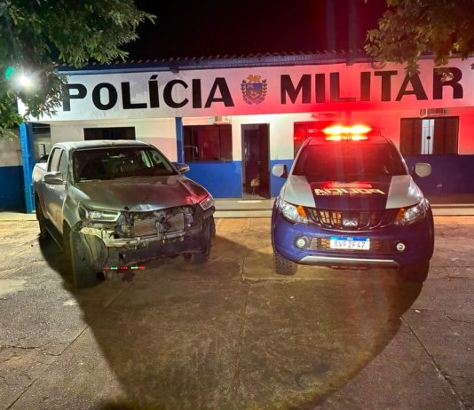 Polícia Militar recupera Hilux furtada uma hora após o crime e prende suspeito em Eldorado