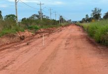 Obras da ciclofaixa na Aldeia Limão Verde são iniciadas em Amambai