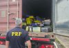 PRF apreendeu mais de 6 toneladas de maconha em caminhão na BR-163 em Guaíra