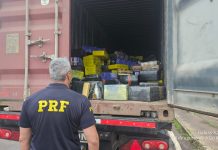 PRF apreendeu mais de 6 toneladas de maconha em caminhão na BR-163 em Guaíra