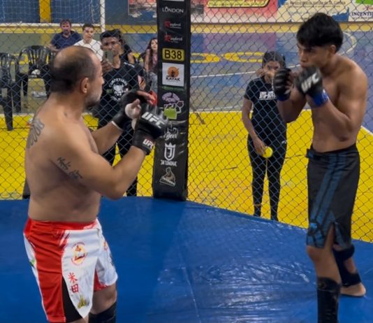 Thay Night rolou em Eldorado com lutas de MMA, jiu-jítsu e K1