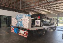 Guarda Municipal de Guaíra apreende cigarro contrabandeado
