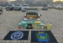 Jovem é preso com 655 kg de maconha após fuga da Polícia Federal em Caarapó