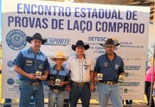 Laçadores de Iguatemi conquistam títulos no 34º Encontro de Clubes do Laço Comprido em Laguna Carapã