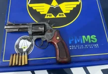 Iguatemi: Homem é preso com revólver escondido em carro durante abordagem na MS-295