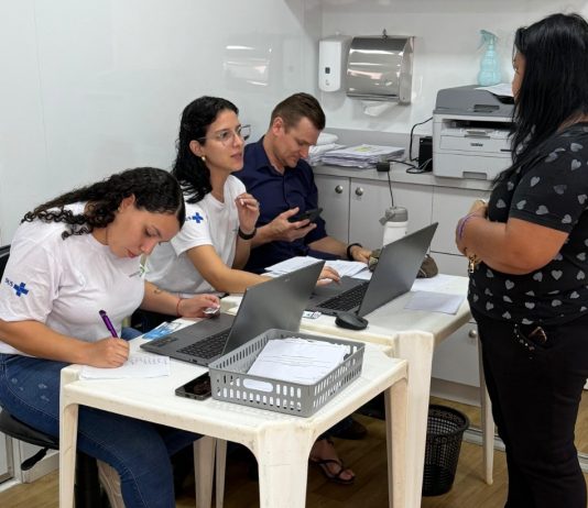 Carreta da Saúde inicia atendimentos em Iguatemi e vai atender 14 municípios da região