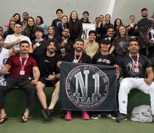 Amambai – Academia N1 conquista 15 medalhas e fica em 3º lugar geral em competição de Jiu-Jitsu em Ponta Porã