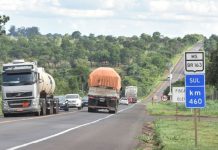 ANTT autoriza pontos de ônibus em trecho de quase 300 km da BR-163 entre Eldorado e Nova Alvorada do Sul