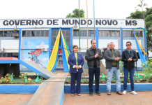 Mundo Novo encerra Semana da Pátria com ato cívico