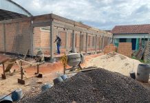 Com investimento de R$ 499 mil, obra de três novas salas na Escola Carlos Chagas avança em Mundo Novo