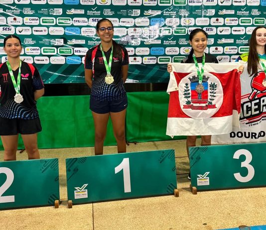 Tênis de mesa de Mundo Novo é campeão, traz vice e 3• lugar do estadual sub-17 em Campo Grande
