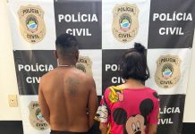 Polícia Civil prende casal por tráfico de drogas durante cumprimento de mandado em Eldorado