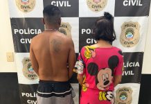 Polícia Civil prende casal por tráfico de drogas durante cumprimento de mandado em Eldorado