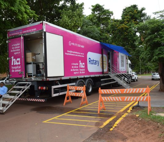 Com mais de 240 mamografias, Carreta do Hospital do Amor encerra atendimentos em Iguatemi