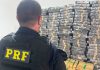 PRF apreende mais de 1,5 tonelada de maconha em caminhonete furtada na Argentina